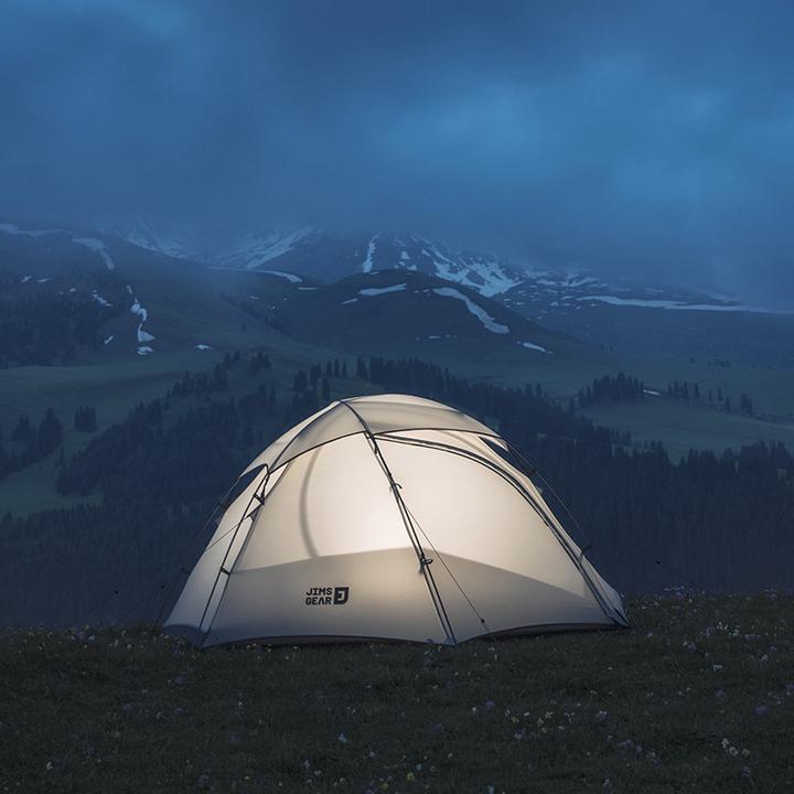 Actual product image Naturehike Namiot jim's gear bealock 2 cnk2350ws011-snow white (Dome tent, 2 persons)