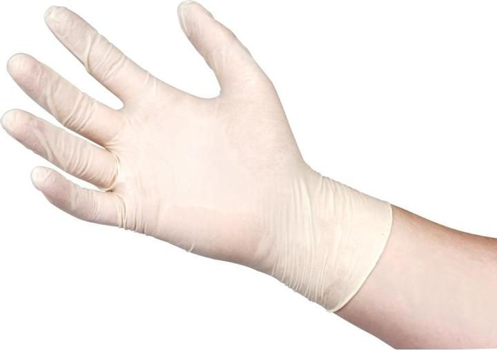 Produktbild Unigloves Einweg-Latexhandschuhe puderfrei M - Stk (M)