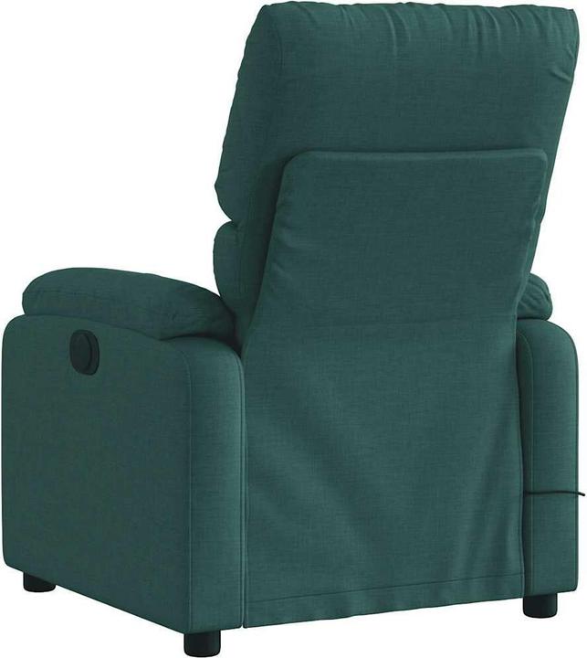 Image du produit VidaXL Fauteuil de massage vert foncé Tissu,Couleur : vert foncé,Matériaux