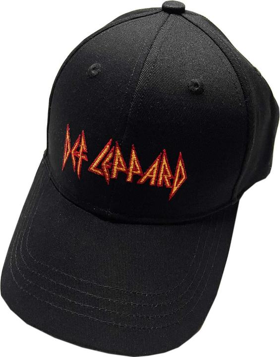Def Leppard Text Logo Baseball Cap