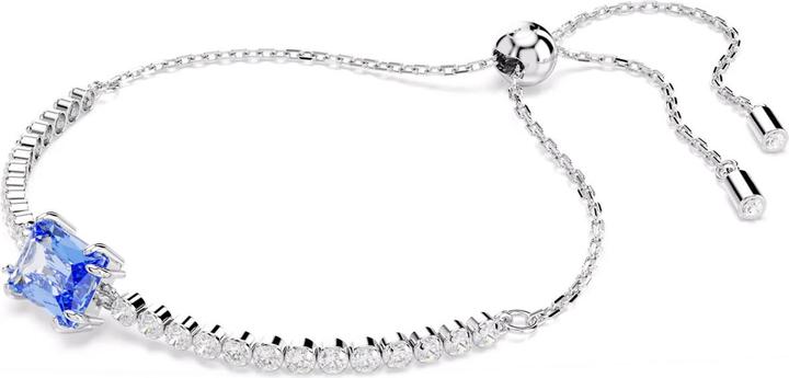Image du produit Swarovski Matrix Tennis Bracelet Différentes coupes Bleu (24 cm, Métal Swarovski)