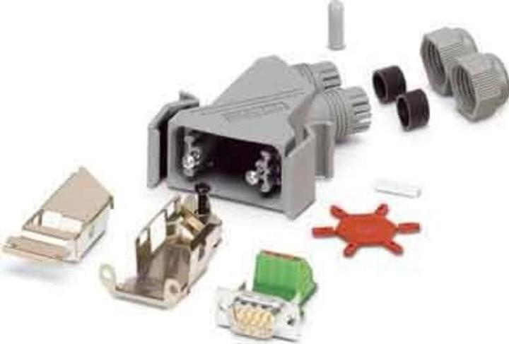 Produktbild Phoenix Contact D-SUB Stecker 180 ° Polzahl: 9 Zugfeder VS-09-PROFIBUS-SP 1 St.