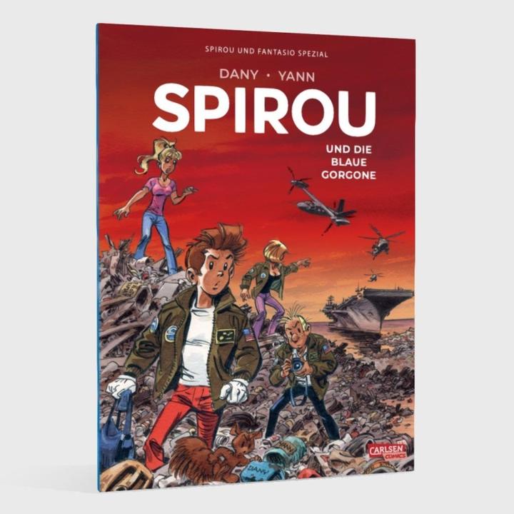 Actual product image Spirou and Fantasio Special 42: Spirou and the Blue Gorgon (German, Dany, Yann)