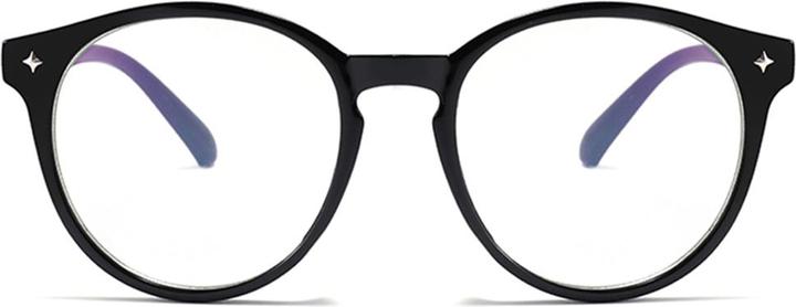Produktbild Techsuit - Anti-Blue Light Glasses Reflex PC (PC28003-C1) - Round - Black