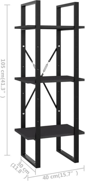 Immagine prodotto VidaXL Berenike (40 x 30 x 105 cm)