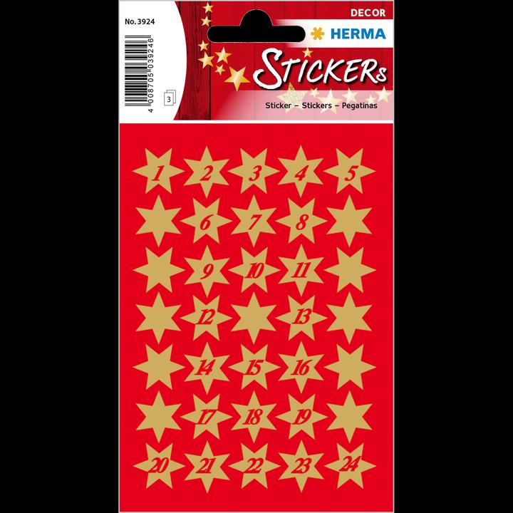 Produktbild Herma Sticker Sterne