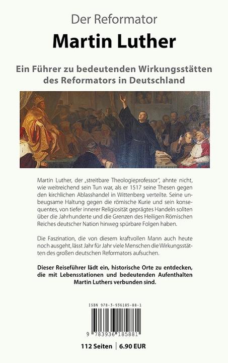 Produktbild Der Reformator Martin Luther - Reiseführer (Deutsch, Wolfgang Hoffmann, 2018)