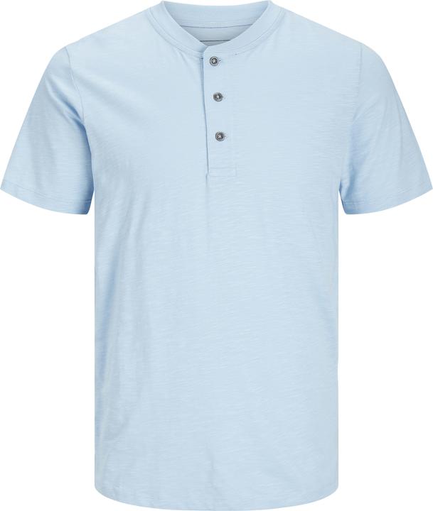 Produktbild Jack & Jones Einfarbig Grandad Kragen T-shirt T-shirt (XS)