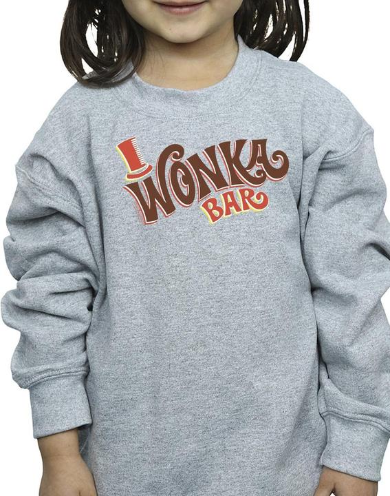 Immagine prodotto Willy Wonka & the Chocolate Factory Bar Logo Felpa Ragazze (128)