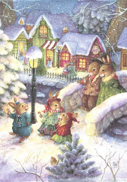 Actual product image Christmas card set "Merry Christmas!" (5 pcs.)