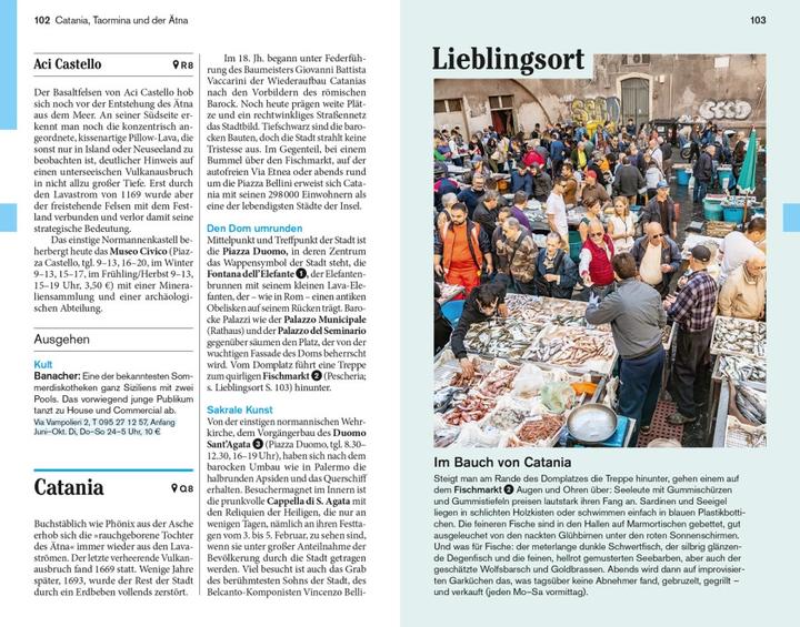 Produktbild Reise-Taschenbuch Sizilien (Deutsch, Caterina Mesina)
