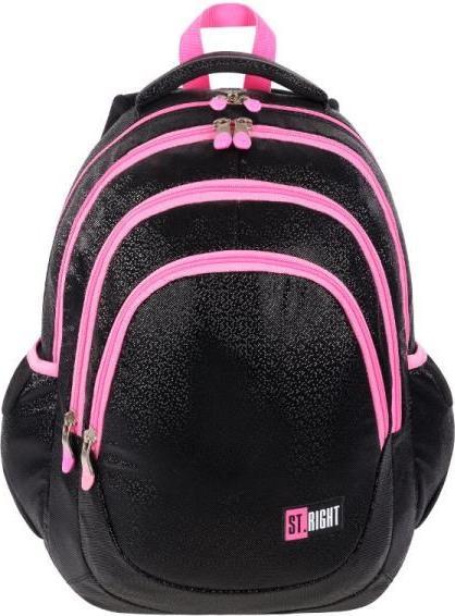 Majewski Sac à dos 4 compartiments ST. DROITE BP-06 Noir pailleté