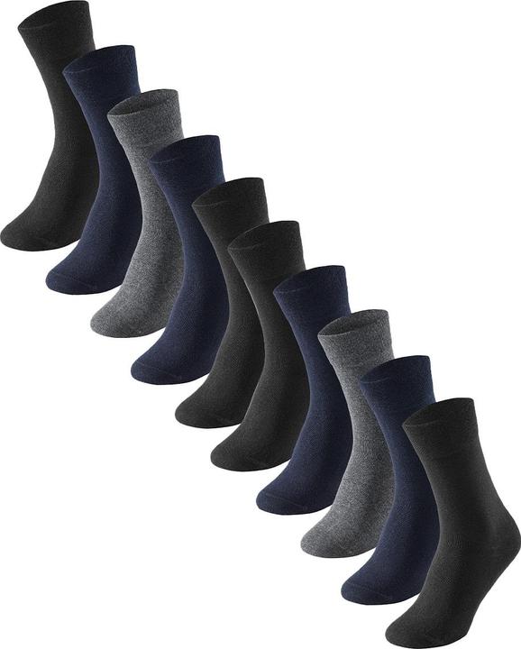 Dark Blue, Grey, Black
