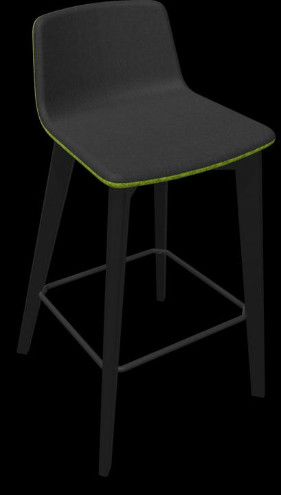 Nero, Frassino tinto di nero, Verde chiaro melange