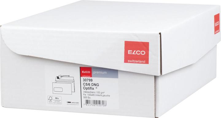 Image du produit Elco Enveloppe de la prime, fenêtre de gauche (C5/6, 500 x)
