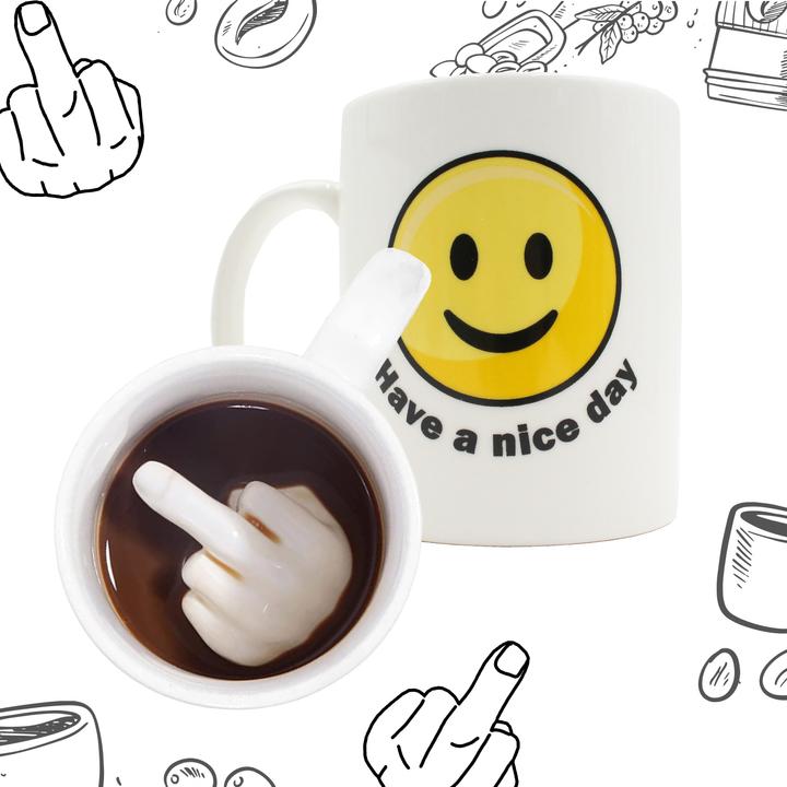 Produktbild Mad Monkey Tasse "Have a nice Day" (330 ml)