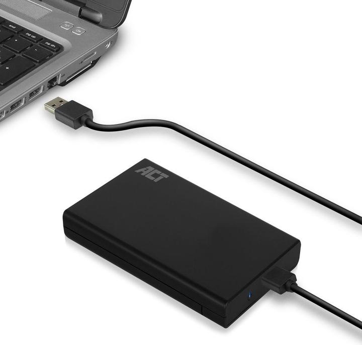Produktbild 2.5" SATA hard drive enclosure, screwless, USB 3.2 Gen1 (2.5")
