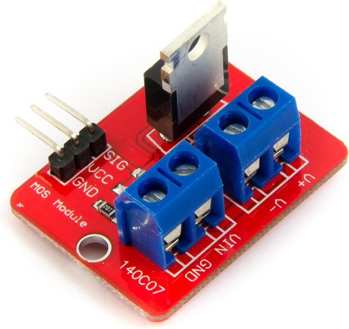 Actual product image Purecrea IRF520 MOSFET Driver Module