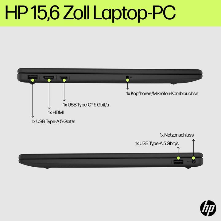 Produktbild HP 15-fd0057ng (15.60", Intel Core i5-1335U, 16 GB, 512 GB, DE)