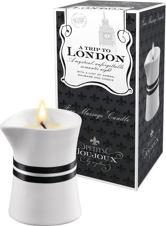 Immagine prodotto Petits Joujoux Candela da massaggio Un viaggio a Londra (120 ml)