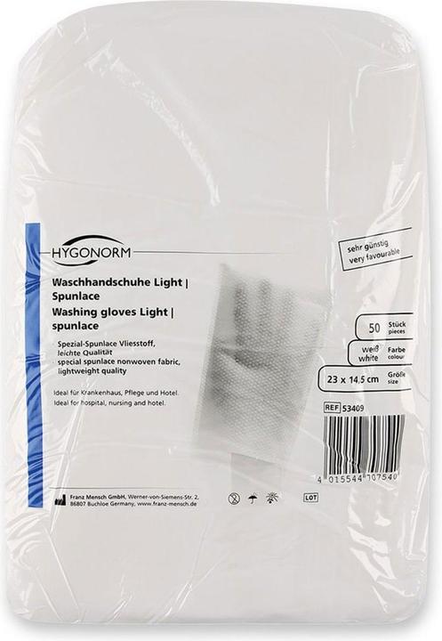 Image du produit Hygostar Gants de toilette "Eco