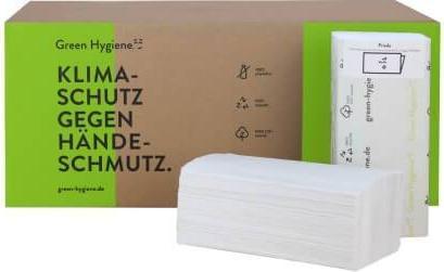 Huchtemeier Papier Paper towels FRIEDA zig-zag folding 2-ply 4,000 tissues (4000 x)