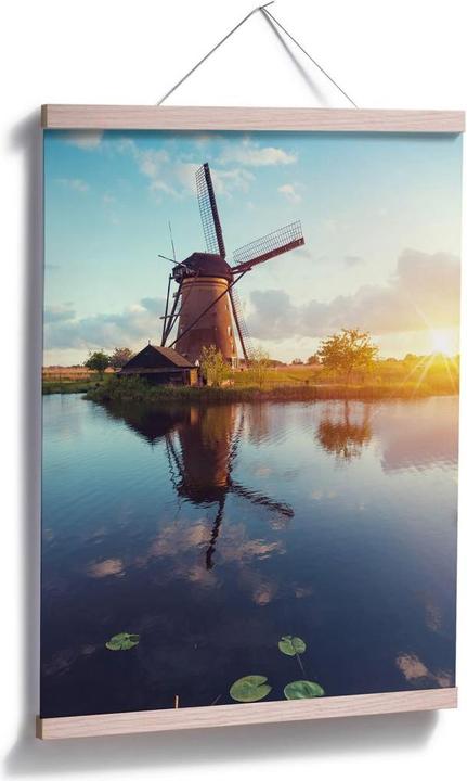 Produktbild Trenddeko Holländische Windmühle (50 x 60 cm)