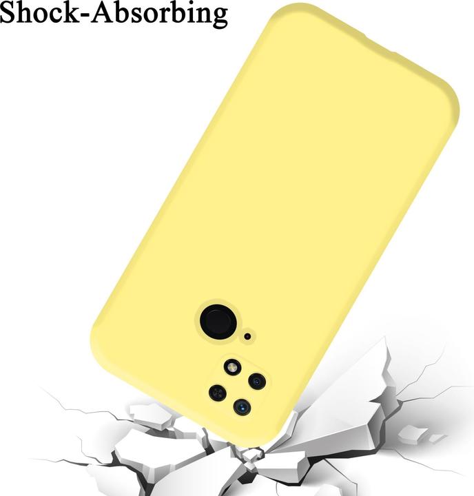 Produktbild Cadorabo TPU Liquid Silicone Case Hülle für Xiaomi RedMi 10C / POCO C40 (Xiaomi Redmi 10C, Xiaomi Poco C40)