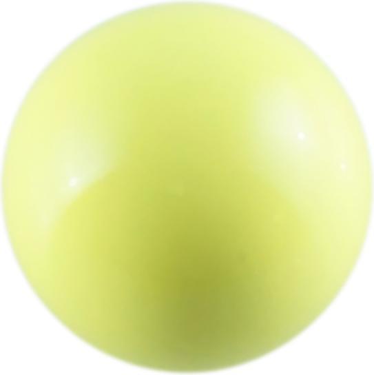Produktbild Star Piercing Micro Kugel pastellgelb (ohne Messing, Chirurgenstahl 316L)