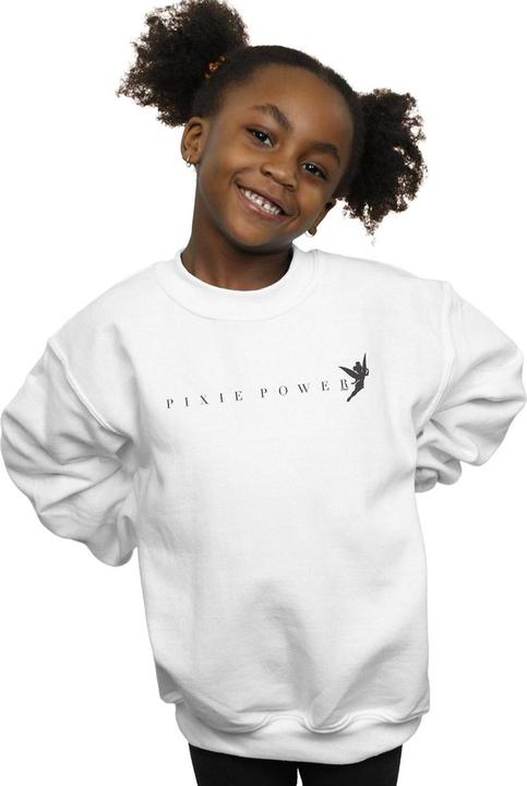 Actual product image Disney Girls Tinker Bell Pixie Power Sweatshirt (152, 158)