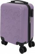 valise cabine mauve gaufrée 29l
