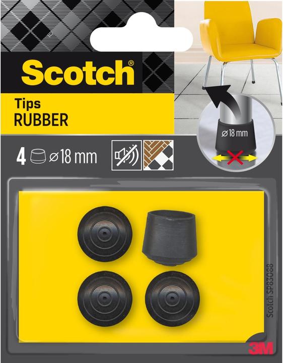 Scotch Stuhlbeingleiter (Filzgleiter, 4 Stück)