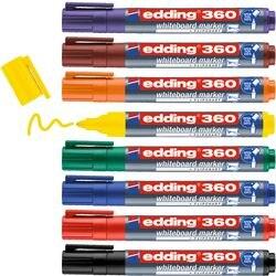 Produktbild Edding 360 Whiteboardmarker (8 Farben, 3 mm, 8 x)