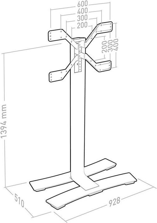 Actual product image Erard Will 1400 XL (Universal, 85", 50 kg)