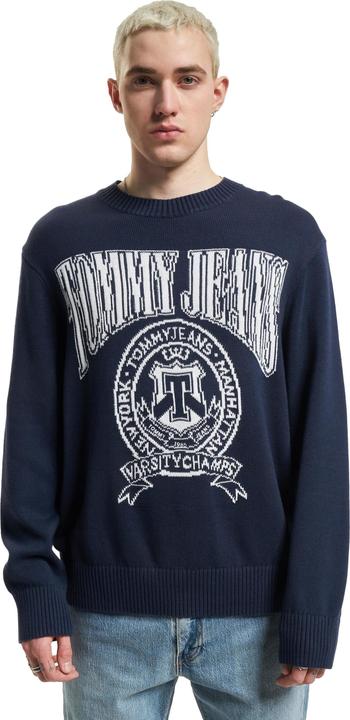 Immagine prodotto Tommy Hilfiger Tommy Jeans Maglione rilassato in maglia jacquard Varsity - 88647 (S)