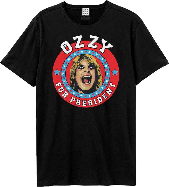Immagine prodotto Amplified For President Maglietta Ozzy Osbourne Adulto Unisex (XL)