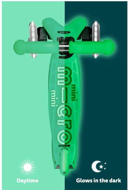 Immagine prodotto Micro Scooter Mini Deluxe Glow LED verde lime
