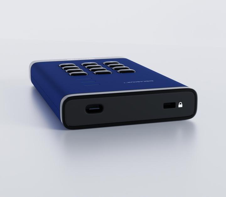 Produktbild iStorage diskAshur3 HDD 2TB - Blue (2 TB)