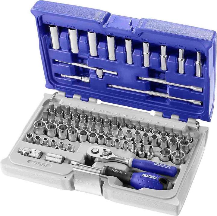 Actual product image Expert by Facom 73 PIECE 1/4" SOCKET SET