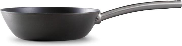 Actual product image Skottsberg Wok carbon steel, 24 cm diameter, stainless steel handle (24 cm, Wok, Carbon steel)