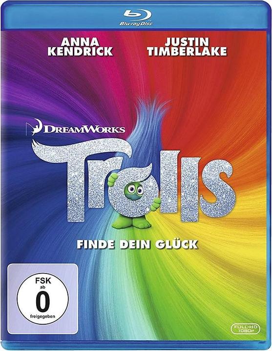 Image du produit Trolls - Trouvez votre bonheur (Blu-ray, 2016, Allemand, Anglais)