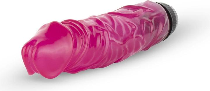 Productafbeelding Easytoys Jelly Supreme Realistischer Vibrator Pink/Glitzer