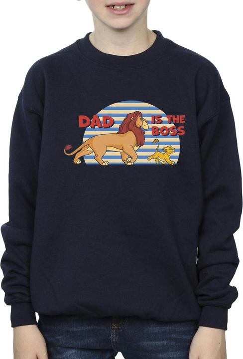 Actual product image Disney Boys The Lion King Dad Boss Sweatshirt (140, 146)