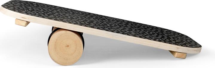 Produktbild Sportplus Balance Board aus Holz mit Rolle