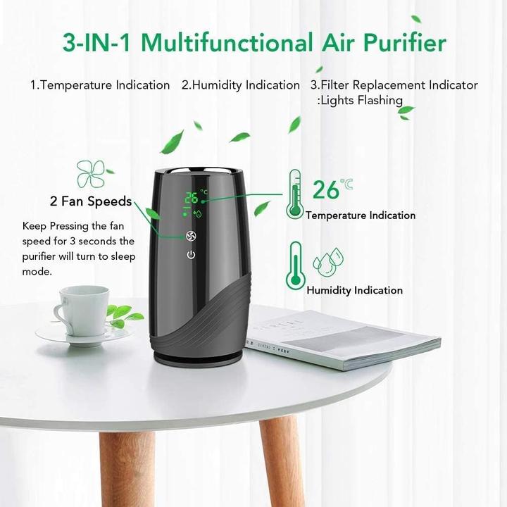 Produktbild Acekool Luftreiniger mit H13 HEPA Filter (12 m²)