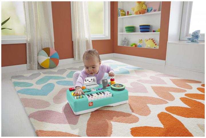 Actual product image Mattel Fisher Price Educational Music Table DJ for 6+ months HRB61