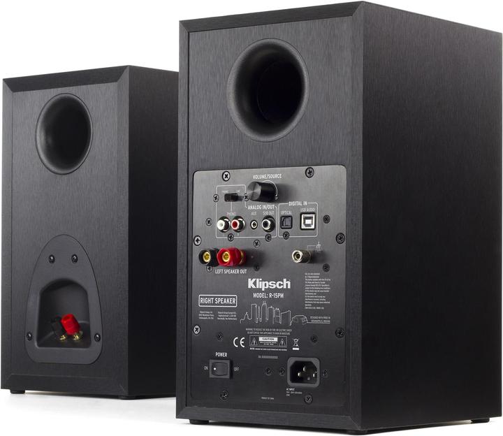 Actual product image Klipsch R-15PM Vinyl (Bluetooth, 1x 100 W)
