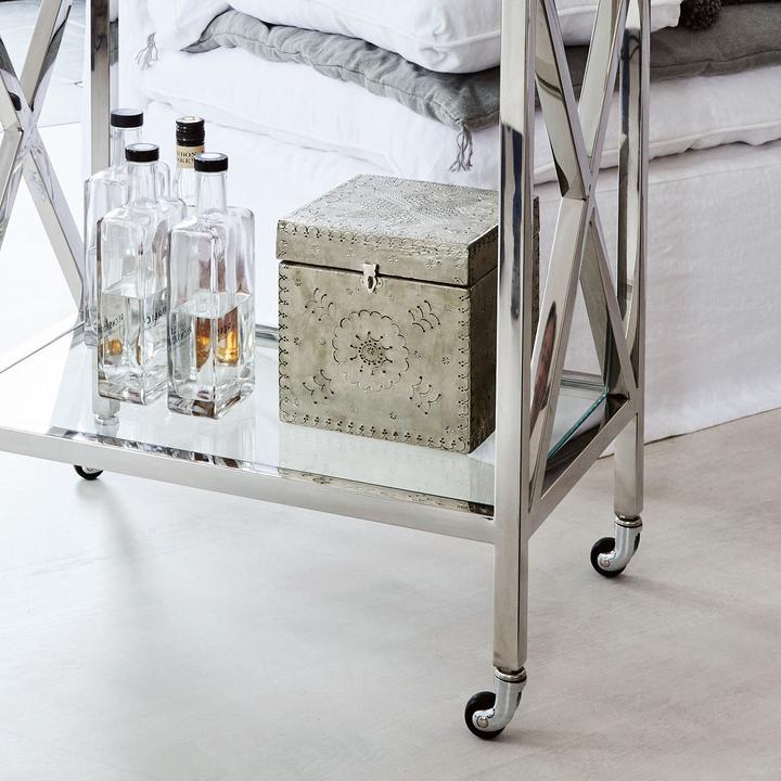 Immagine prodotto Loberon Carrello bar Stamford argento
