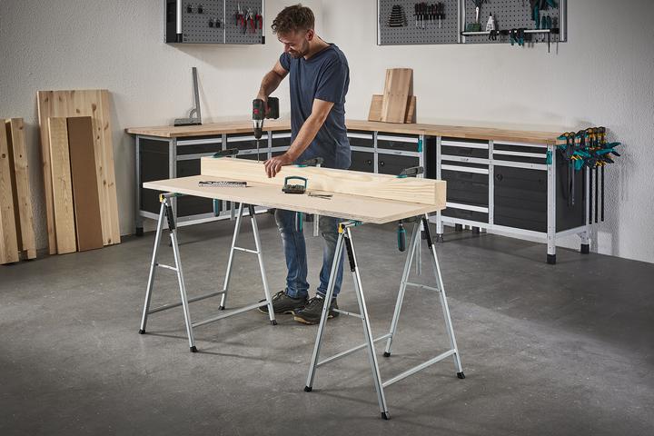 Actual product image wolfcraft wolfcraft 1 workstand - Auflagebock (62 cm, 64 cm)