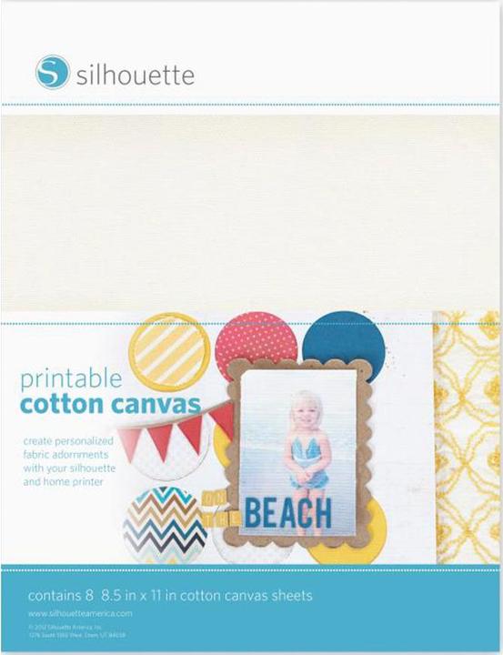 Silhouette Toile imprimable